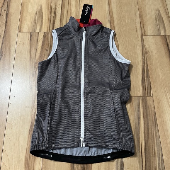 Velocio Women's Wind Vest Sz XXS Herringbone Cycling Road Bike Gravel Race NWT